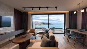 Posezení v ubytování Apart hotel Emiia