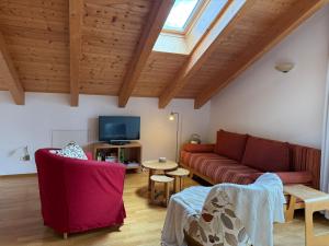 TV/trung tâm giải trí tại Ferienwohnungen Bibelöd 24