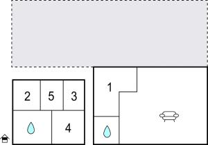 The floor plan of Gorgeous Home In Archidona