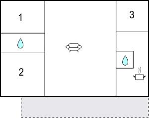 Plan piętra w obiekcie Cozy Home In Molina De Segura