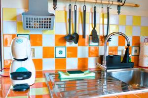 Dapur atau dapur kecil di Esplora l'Abruzzo da Teate Country House