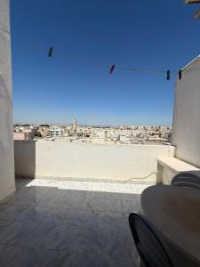 a view of the city from the roof of a building at S2 meilleur emplacement à jardin l'aouina in El Aouina