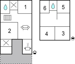Plan piętra w obiekcie Priego De Cordoba - Fassade
