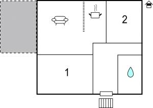 Půdorys ubytování Apartment Medulin Krase Ii
