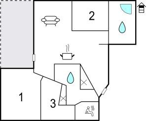 Grundriss der Unterkunft Passatvilla - Apartment 5