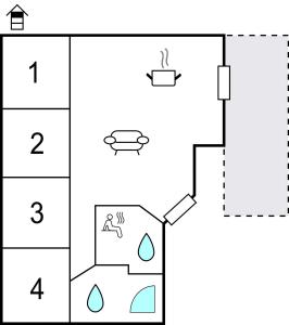 Grundriss der Unterkunft Passatvilla - Apartment 6