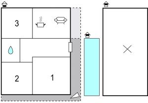Plan piętra w obiekcie Holiday Home Vrsi I