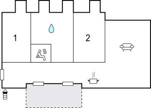 Půdorys ubytování Baltischer Hof Apartment 63