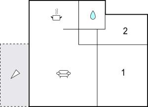 Půdorys ubytování Apartment Premantura Iii