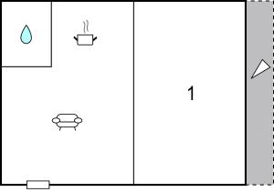 Plán poschodí v ubytovaní Apartment Vukovarska Ix