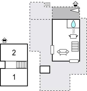 Plán poschodí v ubytovaní Holiday Home Ducac