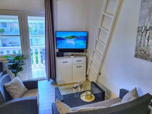 TV/Unterhaltungsangebot in der Unterkunft Apartment Villa Bralo