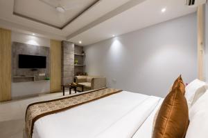 TV a/nebo společenská místnost v ubytování Hotel Stanley By SMART GROUP