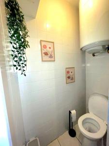 Et badeværelse på Le nid des Landes