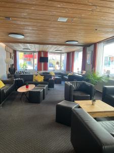 Istumisnurk majutusasutuses Hotel Falknerei Galina
