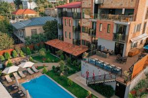 Bazén v ubytování Boutique Hotel Kviria nebo v jeho okolí