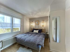 Posteľ alebo postele v izbe v ubytovaní La Baule Appartement 3 pièces avec terrasse, proche commerces et plage - FR-1-245-170