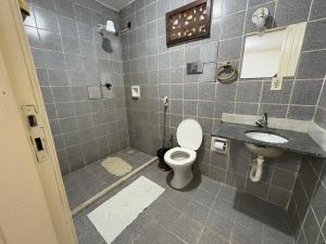 Koupelna v ubytování Pousada Recanto do Norte