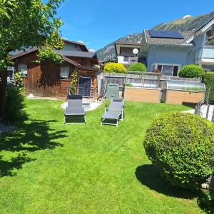 Vonkajšia záhrada v ubytovaní Haus Trojer