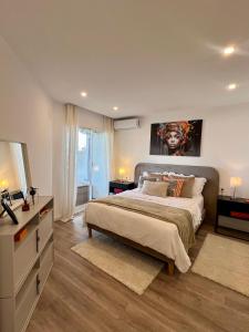 Ένα ή περισσότερα κρεβάτια σε δωμάτιο στο Casa sana