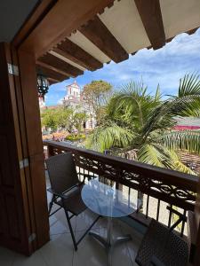 Balkón nebo terasa v ubytování Hotel Bahia Guatape