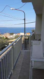 A balcony or terrace at Agriturismo La Lobra