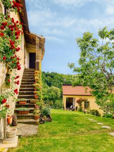 Zahrada ubytování Casa con giardino tra mare e monti - Marche House
