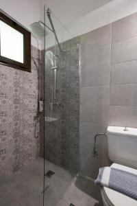 Koupelna v ubytování Hotel Kastri