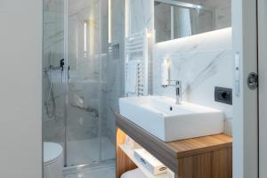 Ванная комната в Hotel Florida Lerici