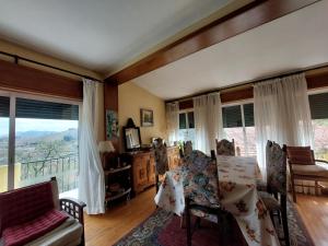 Χώρος καθιστικού στο Bairral House