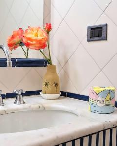 Et badeværelse på La casa di Sacco - Appartamento Bologna Centro + 19 billeder