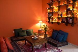 Posezení v ubytování Medusa Home Stay