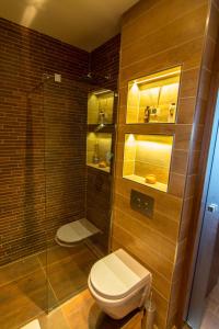 Koupelna v ubytování Luxusní Vinařská Villa