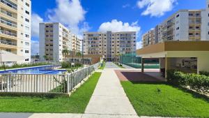 Bygningen som lejligheden ligger i