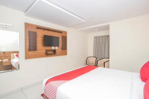 Postel nebo postele na pokoji v ubytování Super Hotel O Ivy Dew Drops
