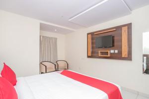 Postel nebo postele na pokoji v ubytování Super Hotel O Ivy Dew Drops