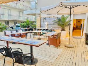 Posezení v ubytování Hotel Soave