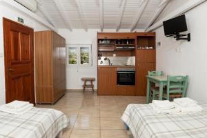 Dapur atau dapur kecil di olivensun bungalow 3