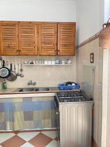 Kuchyň nebo kuchyňský kout v ubytování Dar hana