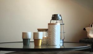 Coffee and tea making facilities at Le Duplex - Cosy & Vue Montagnes