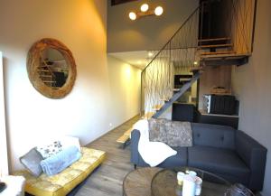 A kitchen or kitchenette at Le Duplex - Cosy & Vue Montagnes