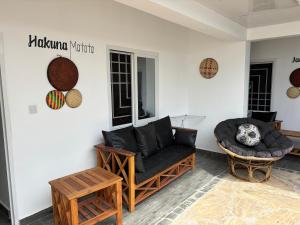 Posezení v ubytování ZMK Hotel