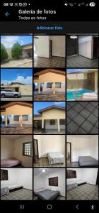 a collage of different pictures of a house at CASA próximo as Praias in São Luís