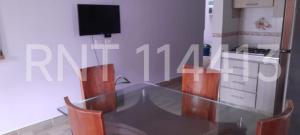 TV a/nebo společenská místnost v ubytování Apartamento Nómadas + 13 fotografií