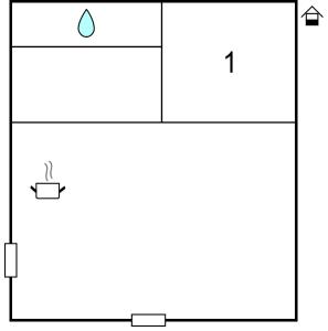 The floor plan of La Capannina