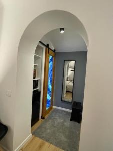 Kuchyň nebo kuchyňský kout v ubytování Bel Parco