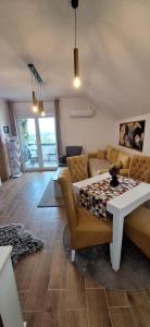 Posezení v ubytování Apartman Tina