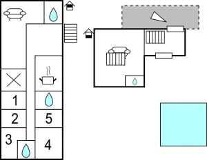 Plan piętra w obiekcie Gorgeous Home In La Campana, Sevilla