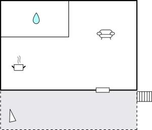 Plano de Lovely Home In Ugglarp With Wifi