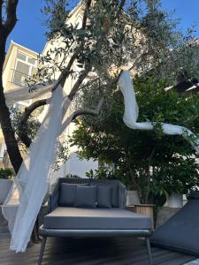 Posezení v ubytování Apartman Regius White